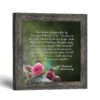 60th Diamond Anniversary framed print - Diamond Anniversary Verse by Crossroads Home Decor