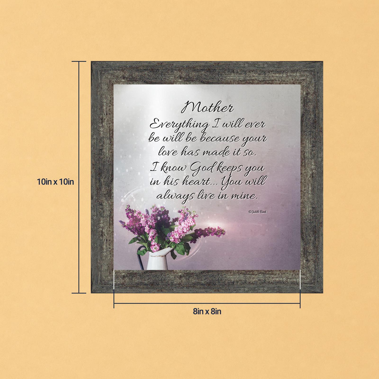 Mother framed poem print by Crossroads Home Decor