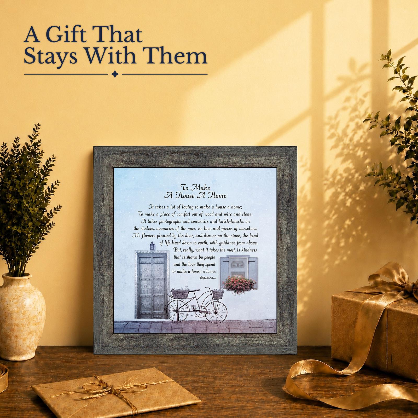 Housewarming wall art gift - framed print for new homeowners