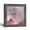 8644BW-1 What Mom Took framed print - What Mom Took Poem Print by Crossroads Home Decor