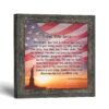 Those Who Serve military framed print, American flag art by Crossroads Home Decor