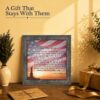 Those Who Serve gift framed print for a service member's family