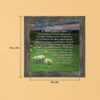 23rd Psalm framed print - The Lord Is My Shepherd Psalm 23 by Crossroads Home Decor