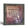 First Holy Communion framed print, John 6:35 by Crossroads Home Decor