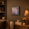 First Holy Communion framed wall art displayed in a hallway or bedroom