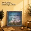 Ecclesiastes 3:11 gift - framed print for someone starting a new season