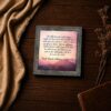 Thank you for making a difference verse close-up - inspirational wall art