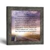 My Son poem framed print by Crossroads Home Decor