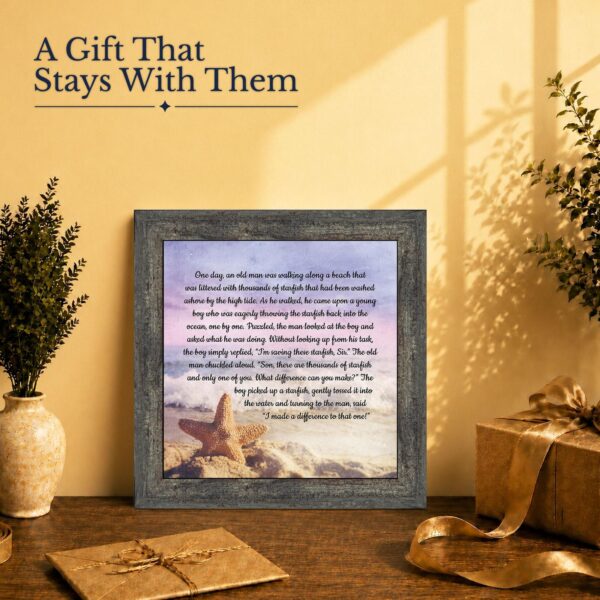 Teacher appreciation gift - framed print for a mentor or coach
