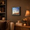 8689BW-3 Son in law framed wall art displayed on a living room shelf