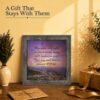 Memorial gift - framed print for a grieving parent, spouse, or friend