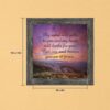 Memorial framed print - you are at peace verse by Crossroads Home Decor