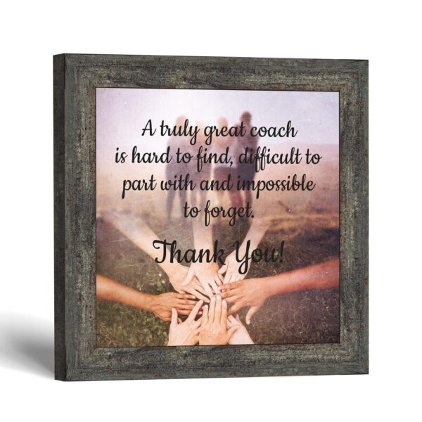 A Truly Great Coach Is Hard to Find framed print by Crossroads Home Decor