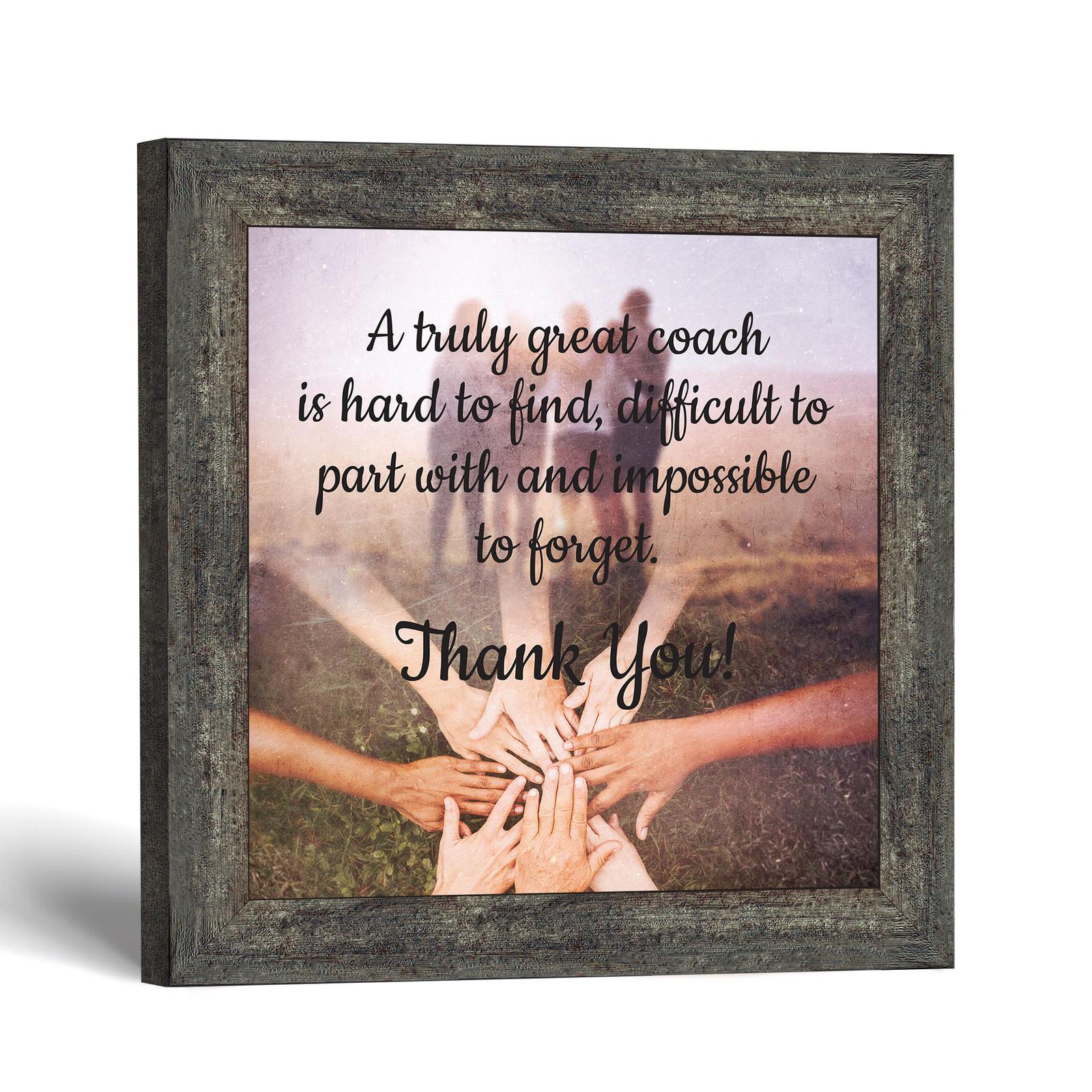 A Truly Great Coach Is Hard to Find framed print by Crossroads Home Decor