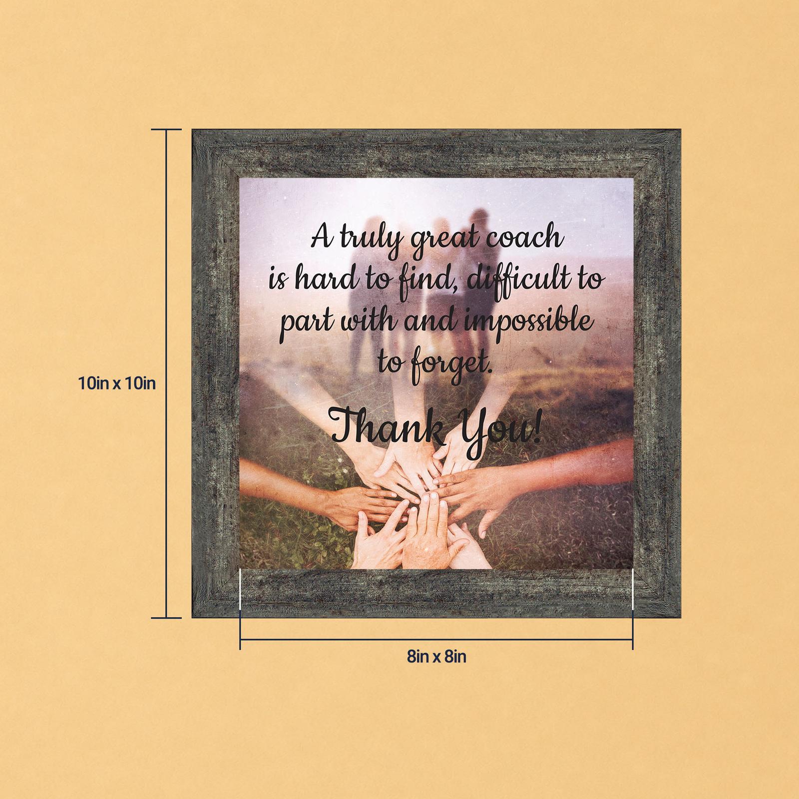 A Truly Great Coach Is Hard to Find framed print by Crossroads Home Decor