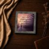 Dance in the Rain quote close-up - inspirational wall art lettering
