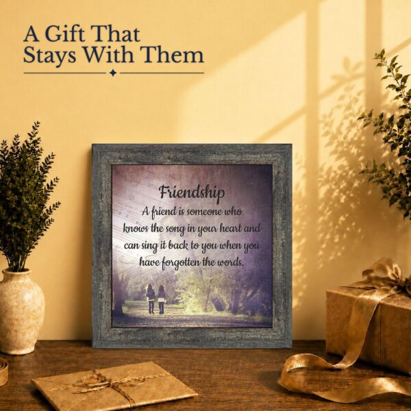 Friendship gift - framed print for a lifelong friend