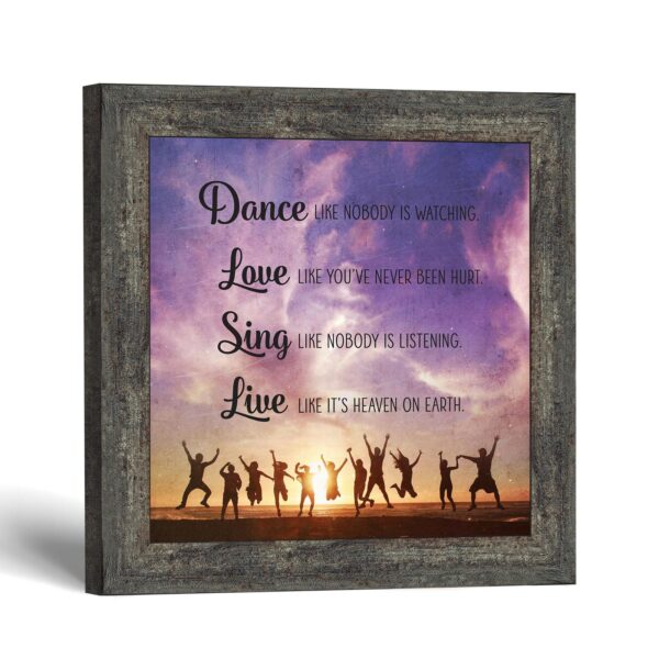 Dance Like Nobody Is Watching Wall Art by Crossroads Home Decor