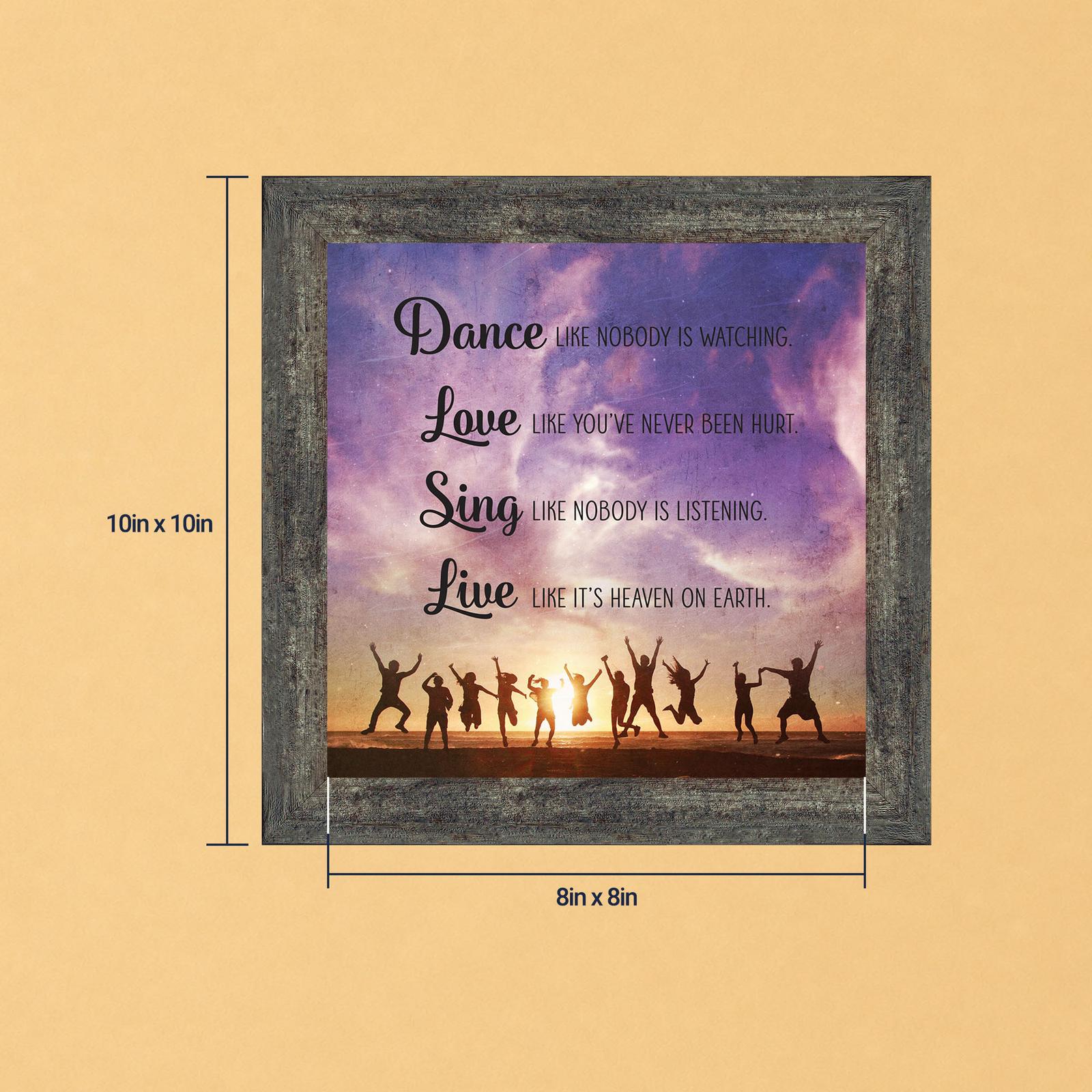Dance Like Nobody Is Watching Wall Art by Crossroads Home Decor