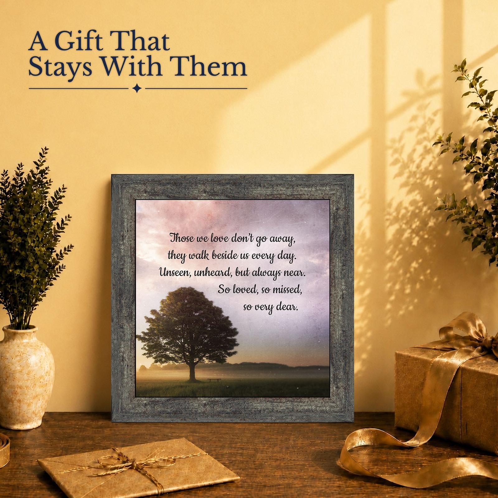 Sympathy gift - framed print for loss of a loved one
