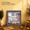 Dog Dad or Cat Mom Gift - Framed Wall Art for a Pet Lover