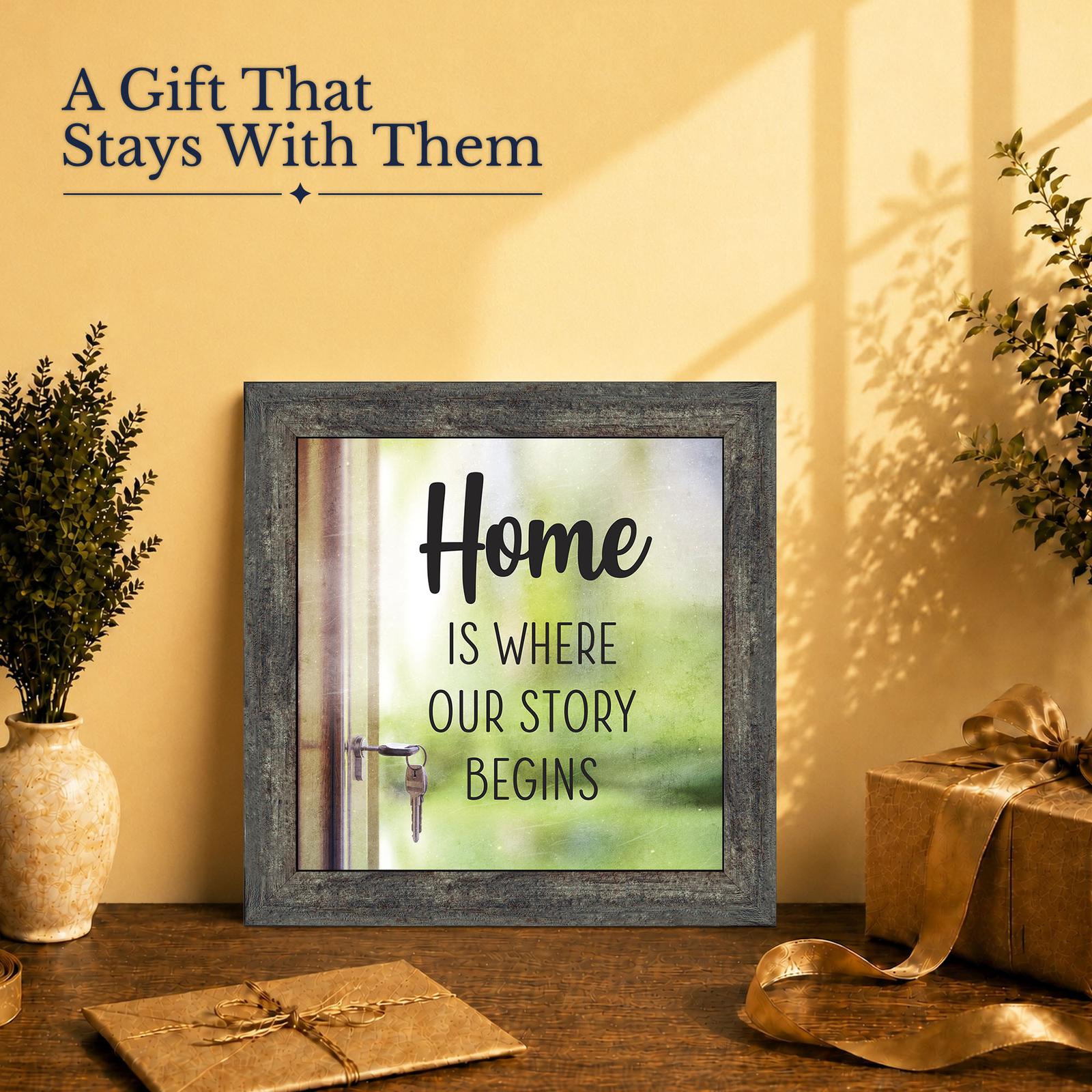 Housewarming gift - framed print for a new home