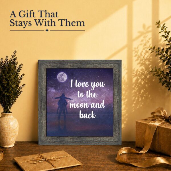 Couple gift - framed print for an anniversary, engagement, or any day