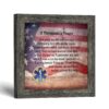 A Paramedic's Prayer framed print - Paramedic's Prayer Framed Print by Crossroads Home Decor