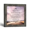 Shema framed print, Deuteronomy 6:4-9 in Hebrew and English, by Crossroads Home Decor
