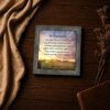 1 Chronicles 4:10 framed print - Prayer of Jabez inspirational wall art