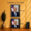 Donald Trump framed print - Made in USA family-owned patriotic wall art