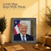 Donald Trump gift - framed print for a supporter or collector