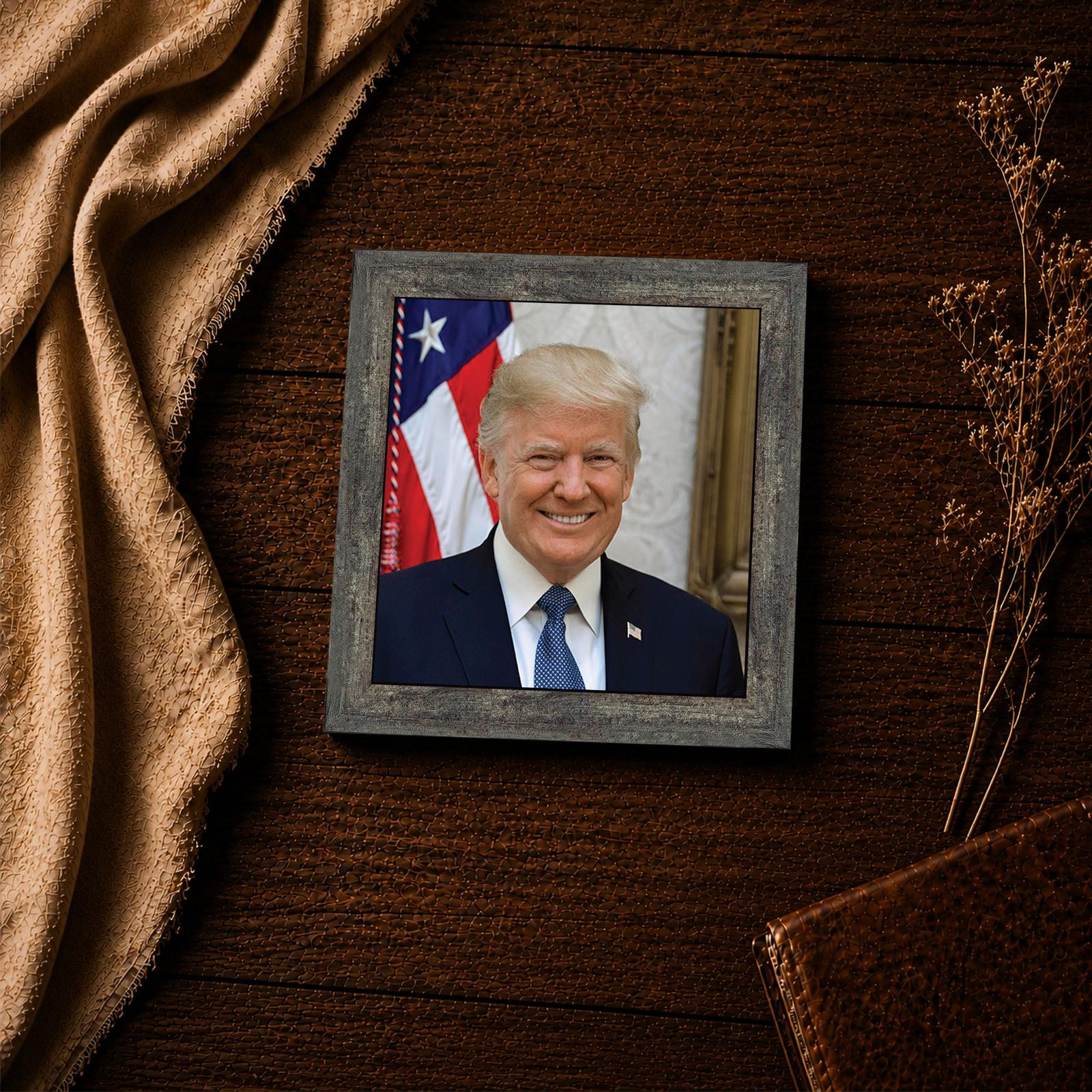 Official Presidential Portrait framed print - patriotic inspirational wall art