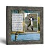 Fly fishing picture frame - Fisherman's Prayer by Crossroads Home Decor