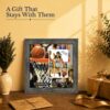 Basketball player gift - picture frame for players and basketball fans