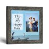 Flats Fishing Happy Place framed print - This Is My Happy Place by Crossroads Home Decor