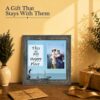 Flats Fishing Happy Place gift - framed print for a fishing dad