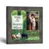 Horse lovers happy place picture frame - This Is My Happy Place by Crossroads Home Decor