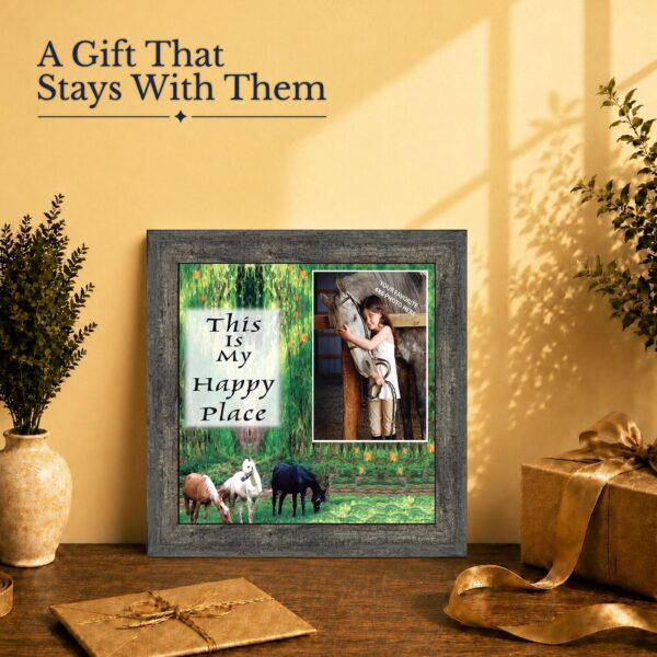 Horse lovers gift - picture frame for a horse girl or equestrian