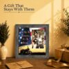 9752BW-2 It’s Not the Destination, It’s the Journey gift - framed picture frame for a motorcycle rider or husband
