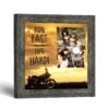 Ride Fast Live Hard framed print - Ride Fast, Live Hard by Crossroads Home Decor