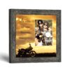 Marco de fotos para motociclista - Life Is a Journey sunset photo frame by Crossroads Home Decor