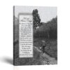 Coal Miner's Prayer canvas print - coal mining tribute by Crossroads Home Decor