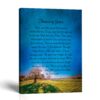 Amazing Grace canvas print - Amazing Grace Hymn by Crossroads Home Decor