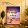 Ecclesiastes 3:4 gift - canvas print for someone starting over
