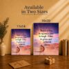 Ecclesiastes 3:4 canvas print - Made in USA family-owned faith-based wall art