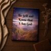 Psalm 46:10 canvas print - Be Still and Know inspirational wall art