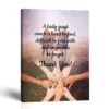 Coach Appreciation canvas print - team huddle quote by Crossroads Home Decor