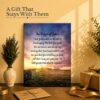 Prayer of Jabez gift - canvas print for a pastor or new homeowner