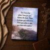 Jeremiah 29:11 canvas print - hope and a future inspirational wall art